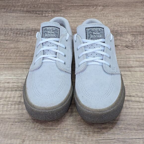 Nike SB Zoom Stefan Janoski FL RM Pure Platinum Gum Women's Sz 5.5 (CI3836-001) - Picture 2 of 10